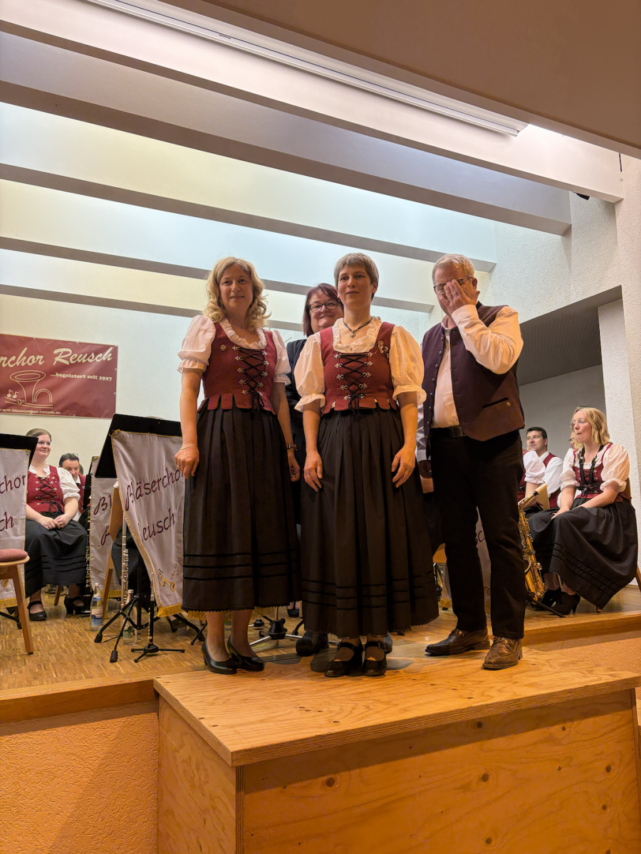 40 Jahre aktiv im Bläserchor Reusch